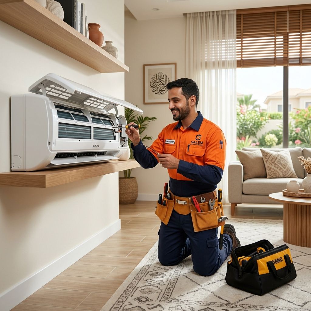 Professional home appliance repair technician in Dammam, Khobar and Dhahran